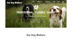 Desktop Screenshot of ourdogwalkers.co.uk